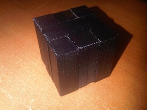 cubeburr quebra-cabeça quebra-cabeças 3d 3d print model - Mito3D
