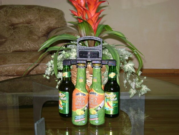 birra pal six pack altri bottiglia titolare utile 3D print model - Mito3D