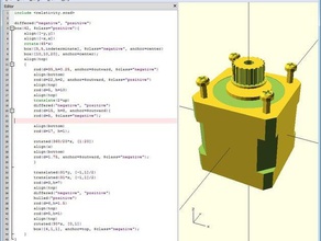 openscad genel kütüphane görelilik diğer açık scad 3d print model - Mito3D