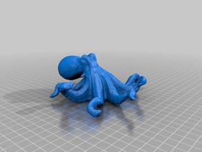 ahtapot hayvanlar hayvan octopous tarama 3d print model - Mito3D