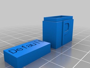 özelleştirilmiş jhp iş kart sahibi benim organizasyon 3d print model - Mito3D