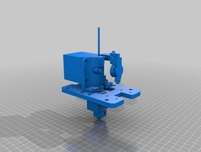 azim 3mm d'entraînement direct de l'extrudeuse v2 3d l'imprimante extrudeuses 3d print model - Mito3D