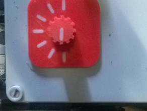 selezione del pulsante pannello fai da te 3d print model - Mito3D