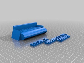 canape de la aplicación logiciel, empresa cabina ejemplo motivación lattention lyon 2 master pi et droit du design 3d impresión 3d print model - Mito3D
