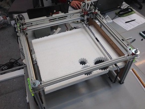 hot cut foamcutter diy 2d 3d printer grbl lasercut 3d print model - Mito3D