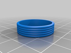 mon personnalisés fidget spinner anneau anneaux 3d print model - Mito3D