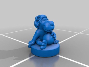lion jouet jeu accessoires animaux leon 3d print model - Mito3D