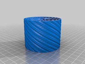 spirale vase les mathématiques art personnalisé 3d print model - Mito3D