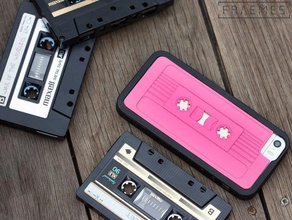 fraemesopen mixed tape iphone 5 5s 5c design mobile phone case 3d print model - Mito3D