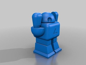 l robot based maker fair 3d printing tests 3d print model - Mito3D