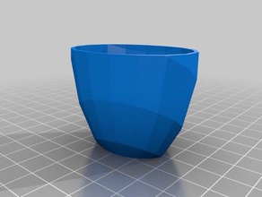 minty planter 01 household customized 3d print model - Mito3D