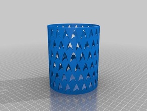 star trek-Stift-Halter Container 3d print model - Mito3D