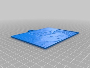 liam ewan 2 2d art customized 3d print model - Mito3D