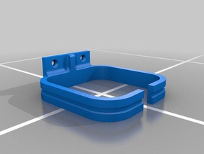apple airport extreme mount computer bracket 3d print model - Mito3D