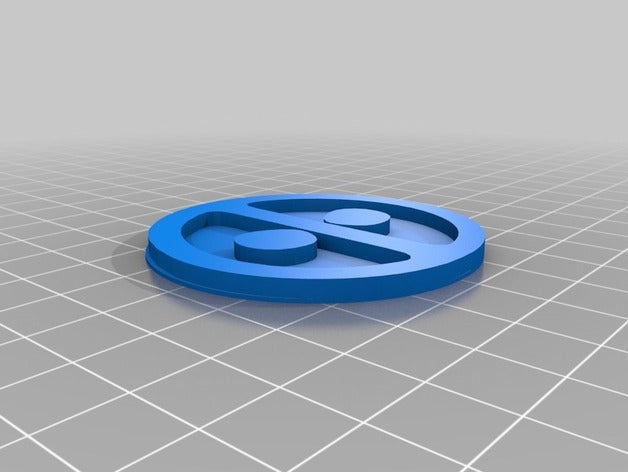 deadpool logo signs & logos 3D print model - Mito3D
