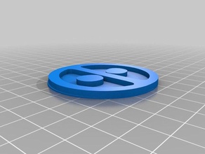 deadpool logotipo signos y logotipos 3d print model - Mito3D