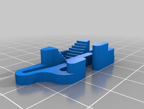 molle-Kabel-auto-lock-Druck-Reibung-clip sport im freien 3d print model - Mito3D