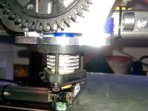 k82003drag base extrusora modificado budaschnozzle a impressora partes 3d print model - Mito3D