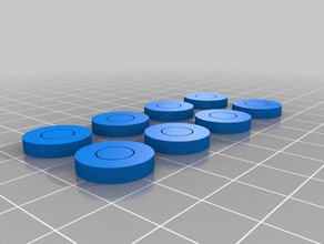 8 coins 3d printing 3d print model - Mito3D