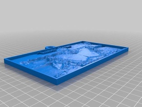 Dr evil 2d sanat özelleştirilmiş 3d print model - Mito3D