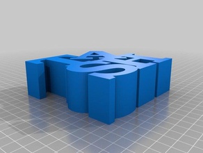 tash heykeller özelleştirilmiş 3d print model - Mito3D
