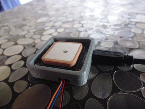 drotek gps bağlayın rc araç openpilot ublox 3d print model - Mito3D