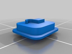 toyota avensis remote-key-Tasten Teile 3d print model - Mito3D