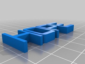 speranza organizzazione personalizzato 3d print model - Mito3D