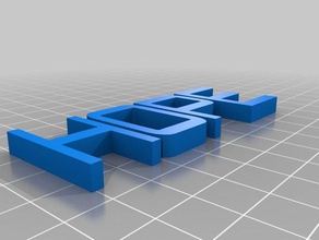la speranza di 30 organizzazione personalizzato 3d print model - Mito3D