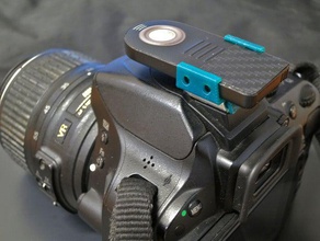 remote control holder cameras adapter camera canon dslr lens nikon 3d print model - Mito3D