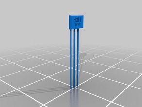 sensor de efeito hall us1881 ua eletrônica 3d print model - Mito3D