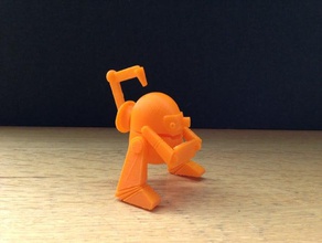 leo model maker prince miniature robots 3d print model - Mito3D