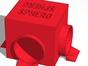 sphero 4 way tunnel 3d printing make5000 3d print model - Mito3D