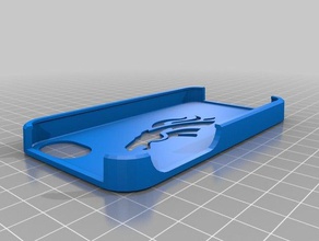 meine angepasste iphone4s Schablone Fall Zubehör 3d print model - Mito3D