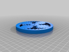 meu personalizada do rolamento da engrenagem 120 partes personalizado 3d print model - Mito3D