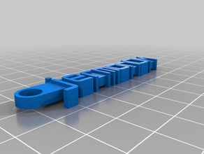 jermon anahtar zinciri organizasyon özelleştirilmiş 3d print model - Mito3D