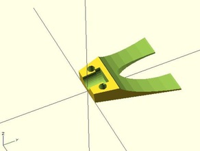 parametrico banda di gomma elica twister meccanica i giocattoli velivolo 3d print model - Mito3D