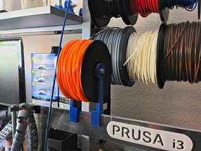 simple spool holder filaflex 250 gr 3d printer accessories filament prusa i3 3d print model - Mito3D