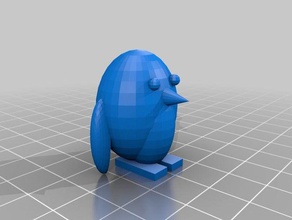 Herr Pinguin 3d drucken 3d print model - Mito3D