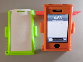 iphone tank gen 4 4s durumda mobil deli jason çocuk kanıtı welsh vahşi 3d print model - Mito3D
