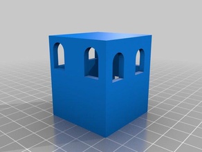 casa gli edifici le strutture del mouse squadra 3d print model - Mito3D