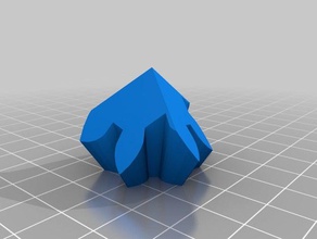 my customized three cube gears small 6 interactive art 3d print model - Mito3D
