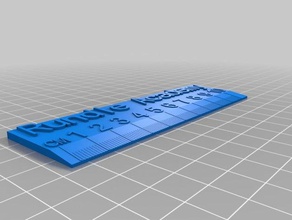 rundle accademia di 10cm office personalizzato 3d print model - Mito3D