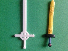 demon sword finn toy game accessories adventure time 3d print model - Mito3D