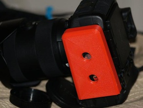 gitzo tripod head qr cover camera dslr grip manfrotto photography quick release 3d print model - Mito3D