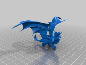 onyxia world warcraft games dragon 3d print model - Mito3D