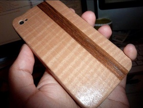 woodbending iphone 4 vaka formu diğer 3d print model - Mito3D