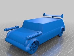 peters Spielzeug Auto - Spiele angepasst 3d print model - Mito3D