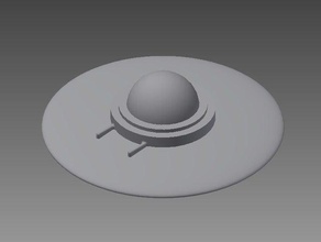 flying saucer other robbinsvillehighschool 3d print model - Mito3D