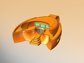 base em marte uno de engenharia makerbotmars 3d print model - Mito3D